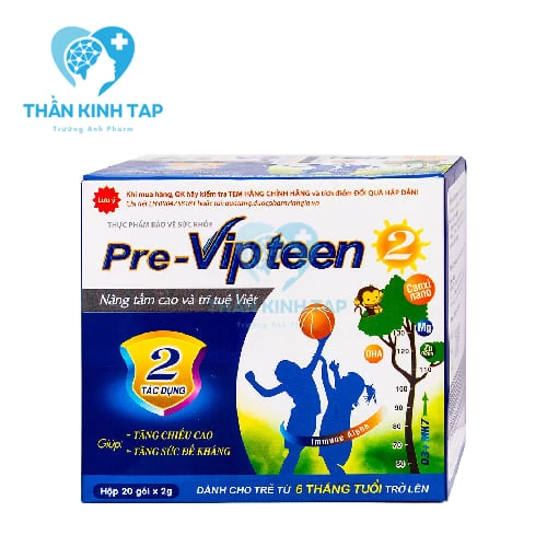 Pre-Vipteen 2 - Bổ sung Calci và các dưỡng chất cho cơ thể